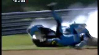 Tom Sykes Crash at Brands Hatch [upl. by Aver874]