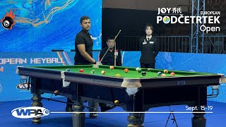 Joy Heyball European Open 2024  XIN Liu vs Kurshan MOODLEY [upl. by Hafeetal368]