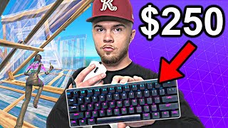 I Tried The Worlds FASTEST Keyboard In Fortnite RANKED [upl. by Ikkin]