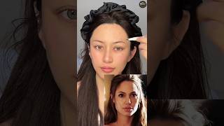 Like Angelina Jolie Makeup 👄💄 shorts makeup makeuptutorial makeuptips [upl. by Ahsiakal]