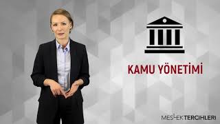 KAMU YÖNETİMİ  MESLEK TERCİHLERİ [upl. by Pilif]