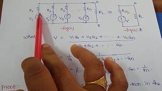 Millmans Theorem for DC network [upl. by Amaso41]