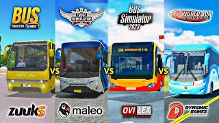 🚚Bus Simulator Indonesia v World Bus Driving Simulator v Bus Simulator Ultimate v Bus Simulator 2023 [upl. by Ludly]