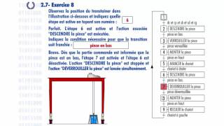 grafcet part 8 exercice [upl. by Line]