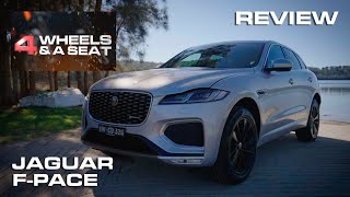 All New Interior  2021 Jaguar FPace P250 Review [upl. by Sasnett]