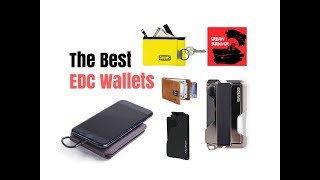 Top 5 EDC Wallets for 2018 [upl. by Aelanej]