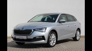 Škoda Scala 10 TSI DSG Style  stříbrná BRILLIANT [upl. by Onimixam]