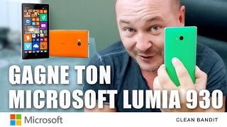 Gagne ton Lumia 930 avec notre partenaire Microsoft LumiaMusicFR  Cauet [upl. by Filip]