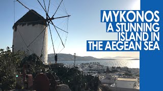 Mykonos Little Venice  Day and Night  September 2019  4K [upl. by Epps]