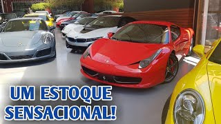 FUI NA LOJA QUE O EDUARDO COSTA COMPRA SEUS CARROS  CVBR 295 [upl. by Rothschild320]