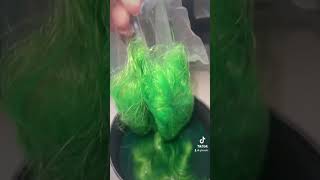 I used fabric dye for my wig😳🤯 wiginstall wigdye fabricdyeing wigtutorial [upl. by Netloc739]