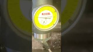 Coaxial indicator sweeping a casting machining casting indicator [upl. by Arundell761]