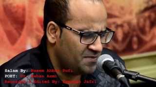 Naeem Abbas Rufi  Bahaa Ke Ansoo  12th Moharram 1437 [upl. by Alaric]