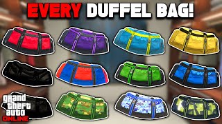 How To Get Every Duffel Bag In Gta 5 Online SOLO For All Consoles No BEFF [upl. by Ermentrude]