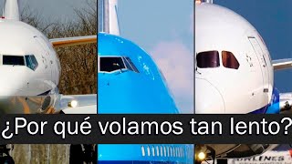 ¿Por qué los aviones se hacen más lentos [upl. by Annitsirhc]