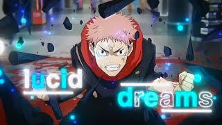 LUCID DREAMS 🌧  Jujutsu Kaisen Edit  AMV [upl. by Aiderfla]