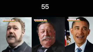 Presidents sing based on how old they were leaving office [upl. by Lazes]