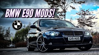 My BMW E90 318d Transformation All mods so far G19 HUS [upl. by Sillyhp]