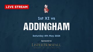 Ilkley CC 1st XI vs Addingham  LIVE STREAM  Saturday 4th May 2024 [upl. by Suzi]