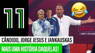 Cândido Costa e a HISTÓRIA IMPERDÍVEL de Jorge Jesus e Jankauskas [upl. by Adina642]