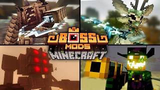 Top 10 Mods That Add Bosses To Minecraft Part 3  1201  121x [upl. by Otrebliw]