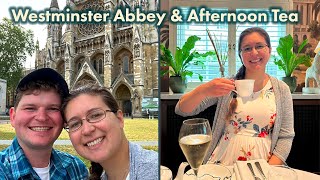 Europe  Day 4 Pt 1 Westminster Abbey amp Afternoon Tea  Coronation Chair Big Ben The Parlour [upl. by Bern]