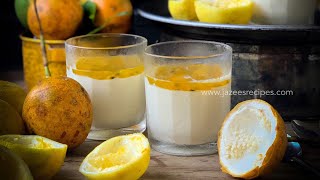 Passion Fruit Mousse  Jazee’s Recipes [upl. by Nesnaj]