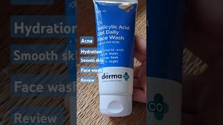 Derma Co 1 Salicylic Acid Gel Face Wash  active acne  review shorts [upl. by Allicserp728]