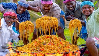 CHICKEN NOODLES  Chinese Hakka Chicken Noodles Recipe Cooking in Village  Chinese Street Food [upl. by Basset]