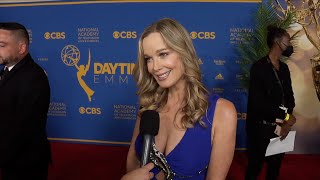 Jennifer Gareis Interview 2022 Daytime Creative Arts amp Lifestyle Emmys Red Carpet [upl. by Zorana]