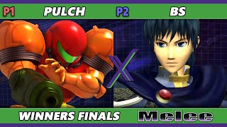 SX 560 WINNERS FINALS  Pulch Samus Vs BS Marth Smash Melee  SSBM [upl. by Corbet]