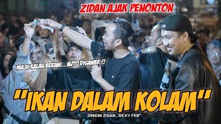 ZIDAN AJAK MAJU PENONTON AUTO DISAWER FULL  LIVE NGAMEN BY RICKY [upl. by Esemaj]