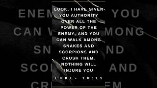 October Promise Word  2024  God has given you authority over all the power of the enemy [upl. by Brianne]