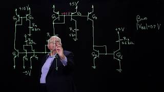 Adel Sedra Electrical Engineering demonstrates the use of Waterloos Lightboard [upl. by Ja]