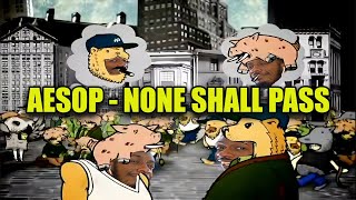 YOU SHALL NOT PASS  Aesop Rock  None Shall Pass Official Video  Reaction [upl. by Dadirac]