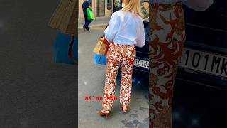 MILAN NOVEMBER STREETSTYLE milano milanfashionweek streetstyle amor [upl. by Hagep]