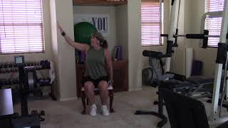 Chair Yoga with Lorraine Part I [upl. by Assenal674]