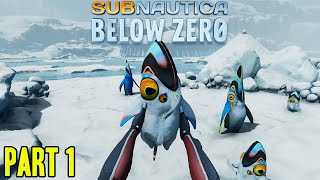 SUBNAUTICA BELOW ZERO  GAMEPLAY WALKTHROUGH PART 1  THE INTRO  WELCOME TO THE ICE [upl. by Ahsener]