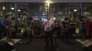 By The Way cover  RHCP Live at Train Night Market Ratchada Bangkok [upl. by Terrye615]