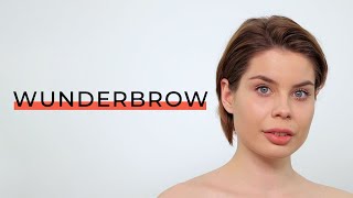 LONGLASTING WATERPROOF EYEBROWS  WUNDERBROW [upl. by Jochbed]