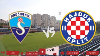 Šibenik  Hajduk Live  Stream by bet [upl. by Esyli]