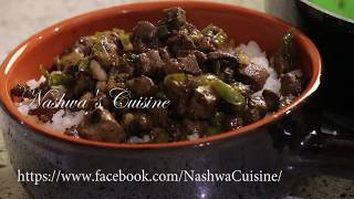 Beef Liver Alexandrian recipe  Nashwas Cuisine [upl. by Almeria]