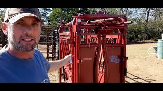 Update Setting up the corral using portable corral panels [upl. by Ahtinak741]