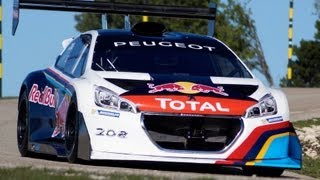 Sébastien Loeb 208 T16 Pikes Peak TEST MontVentoux 2013 hightlights HD [upl. by Urissa]