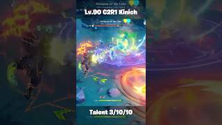 C2 Kinich vs Vivianne of the Lake  Genshin Impact kinich fontaine gensinimpact [upl. by Goldina340]