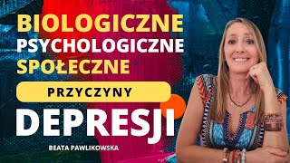 Biologicznopsychologicznospołeczne przyczyny depresji Badania naukowe [upl. by Ecnerrot]