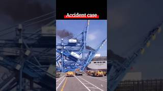 81 Crane collapse 😱 crane accident [upl. by Aronoff591]