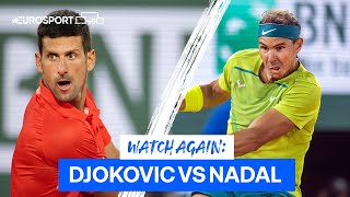 Relive Blockbuster 2022 QuarterFinal Between Djokovic amp Nadal  RolandGarros  Eurosport Tennis [upl. by Mazman]