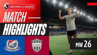 Muto scores a BRACE  Yokohama F･Marinos 12 Vissel Kobe  2024 J1 LEAGUE HIGHLIGHTS  MW 26 [upl. by Sidnac]