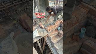 Stair and roof joint castingसीढ़ी और छत के जोड़ की ढलाई [upl. by Rasia826]